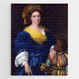 Henry Bone Portrait of Laura dei Dianti after Titian Jigsaw Puzzle