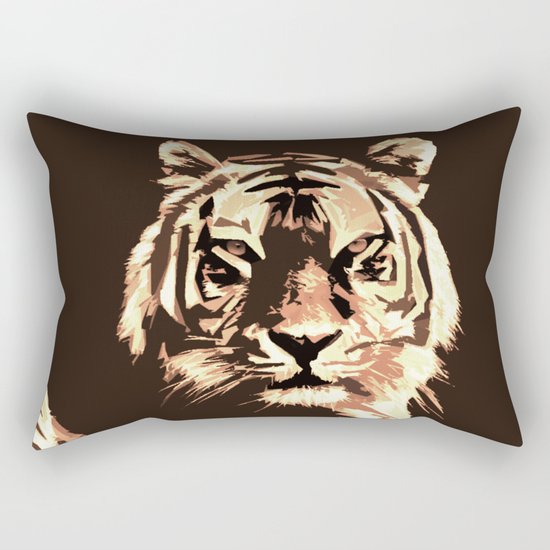 Tiger Rectangular Pillow