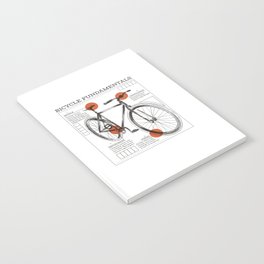 Bicycle Fundamentals Bike Infigraphic Notebook