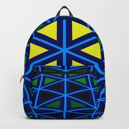 Geometric abstract art Backpack