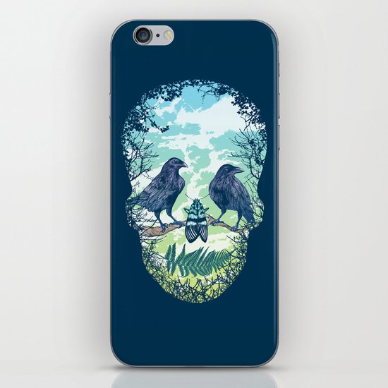 Nature's Skull iPhone & iPod Skin