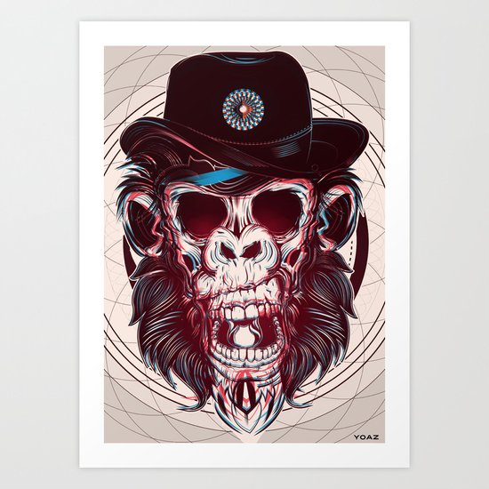 skull Art Print