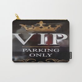 VIP- gold on black Carry-All Pouch