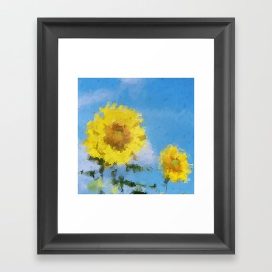 Sunflowers Framed Art Print