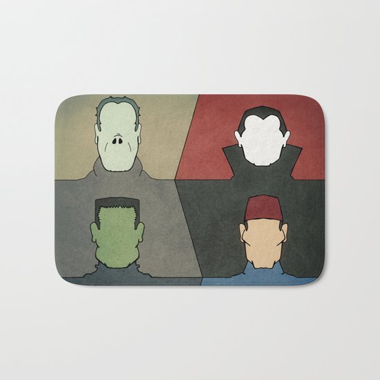 A Universal Horror Bath Mat