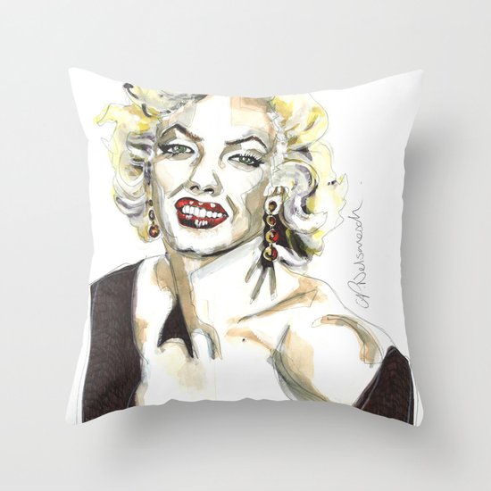 Marilyn Monroe Throw Pillow