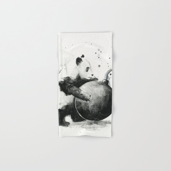 Panda Boom Hand & Bath Towel