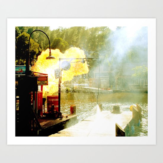 hazard 1 Art Print