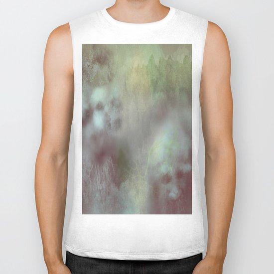 The ghosts of the cursed forest Biker Tank