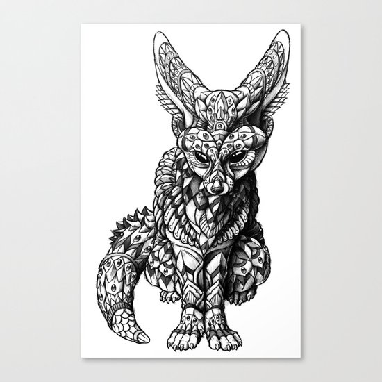 Fennec Fox Canvas Print