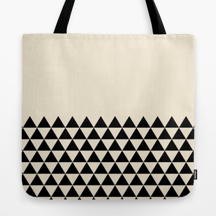 Focused Monogram Triangle Tote Bag