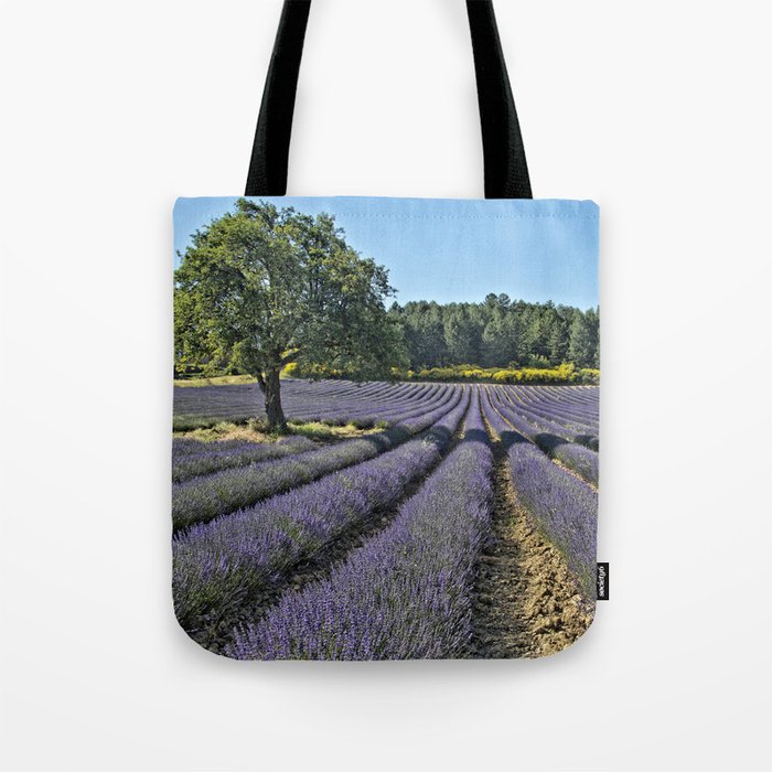 Lavender fields, Provence, France Tote Bag