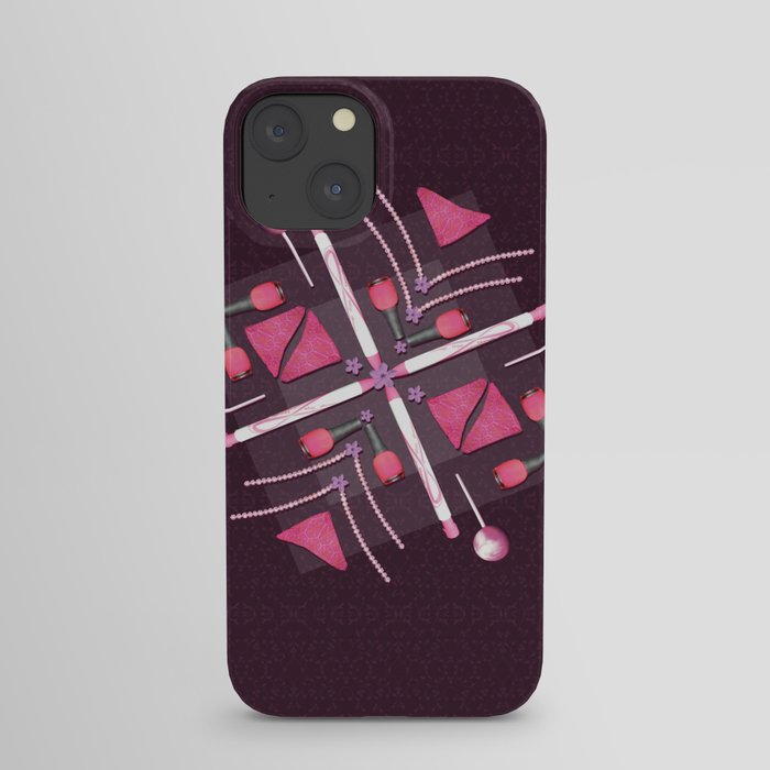 Breast Cancer Survivor Kaleidoscope Art iPhone Case