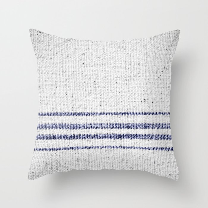 Vintage grain sack pillows sale