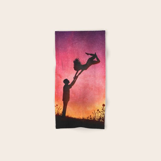 Stay Hand & Bath Towel