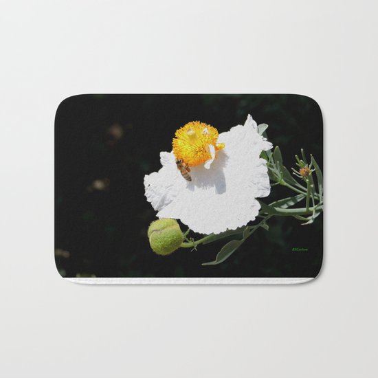 Matilija Poppy Bath Mat