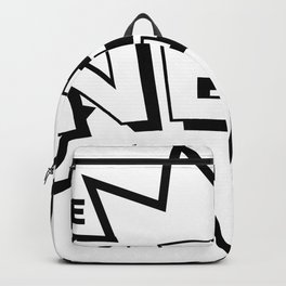 The New Me Backpack | Graphite, Drawing, Typography, Digital 