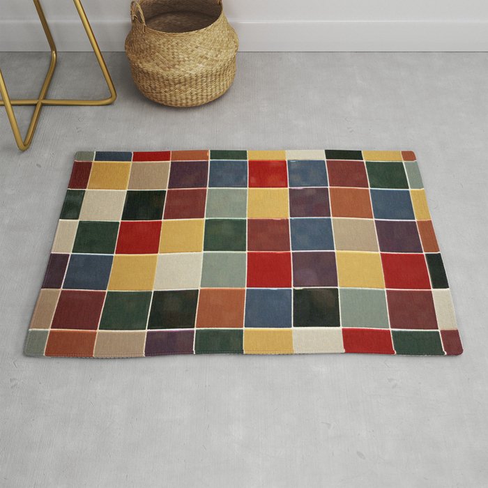 Checkers fine art photography Rug