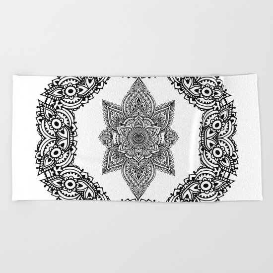 Mandala Beach Towel