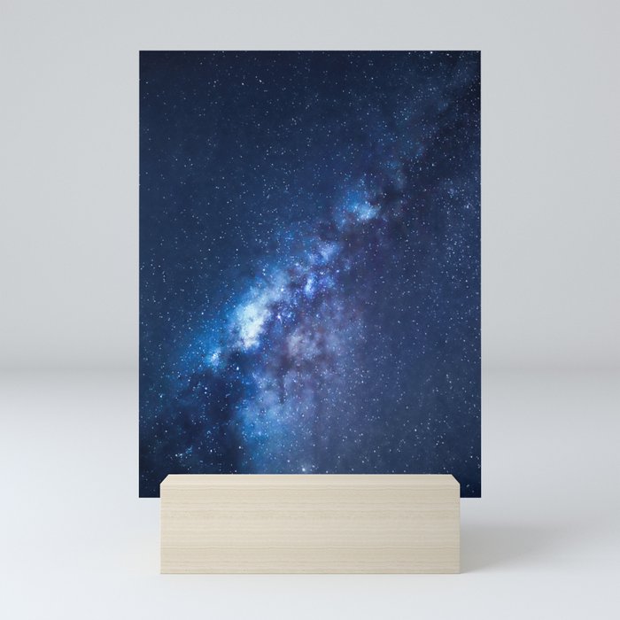 Sapphire Milky Way Mini Art Print