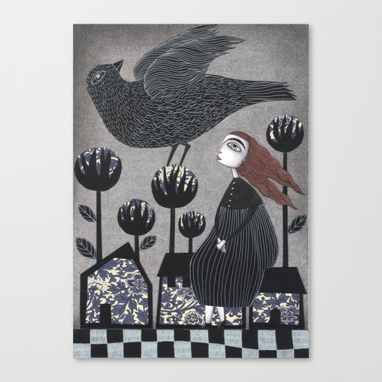 Parting Canvas Print