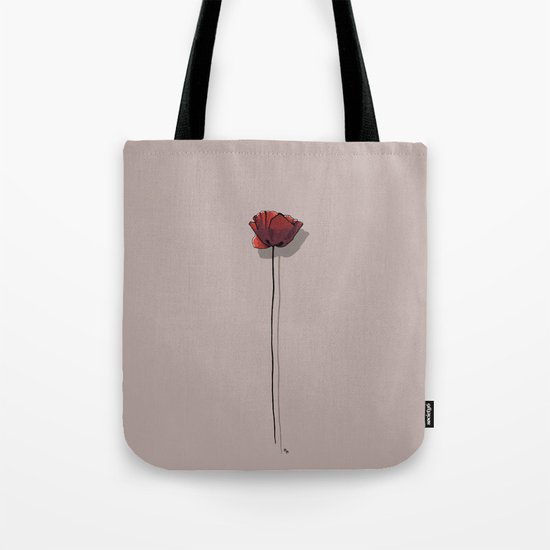 Poppy Tote Bag