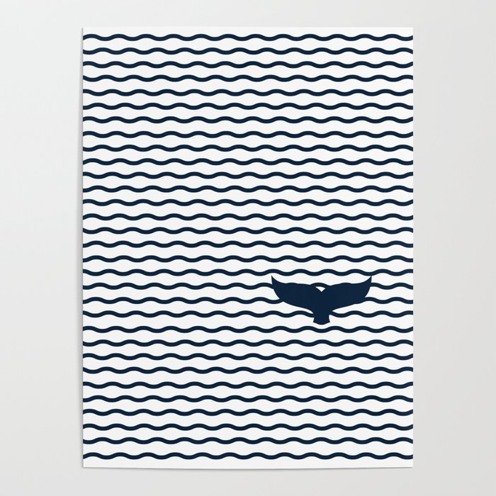 Whale of a Tail Poster