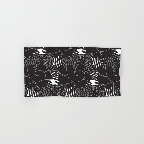 BLACK HANDS Hand & Bath Towel