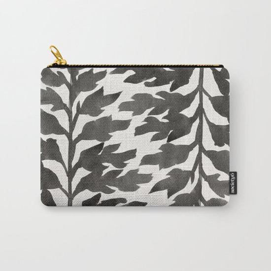 Black Fern Carry-All Pouch