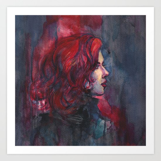 Widow Art Print