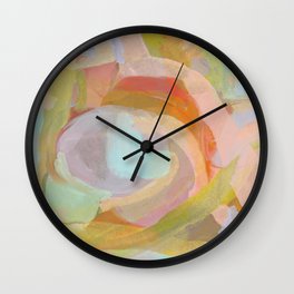Roundabout Abstract Wall Clock