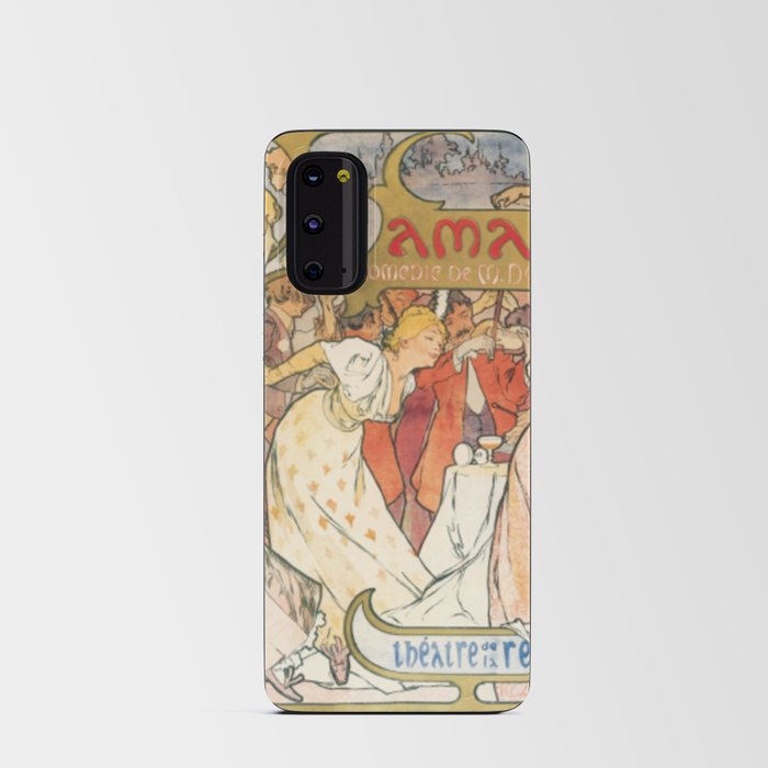 Mucha Amante Comedie Art Nouveau  Android Card Case