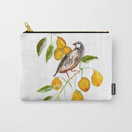 Partridge In a Pear Tree Carry-All Pouch