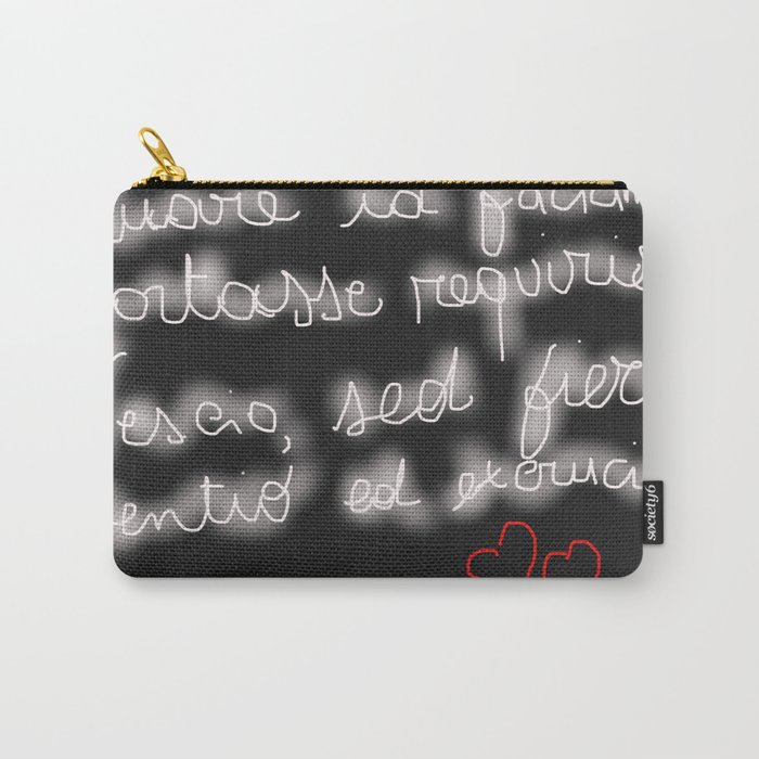 Latin Poetry Carry-All Pouch