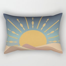 Sun Art Rectangular Pillow