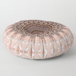 Mandala romantic pink Floor Pillow