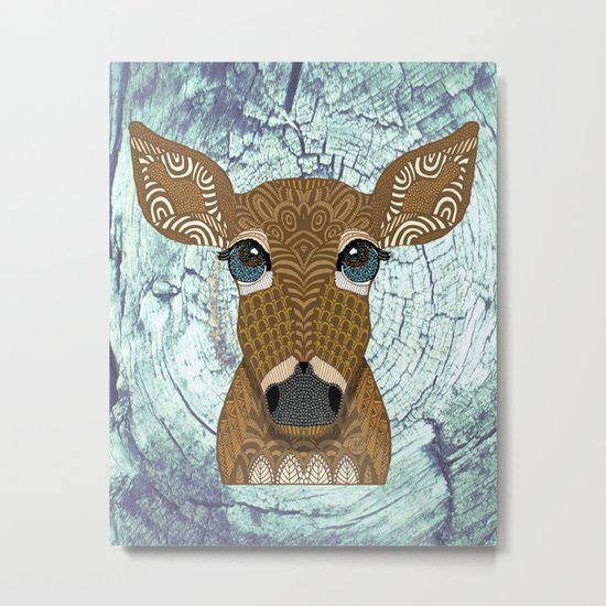 Doe eyed Metal Print