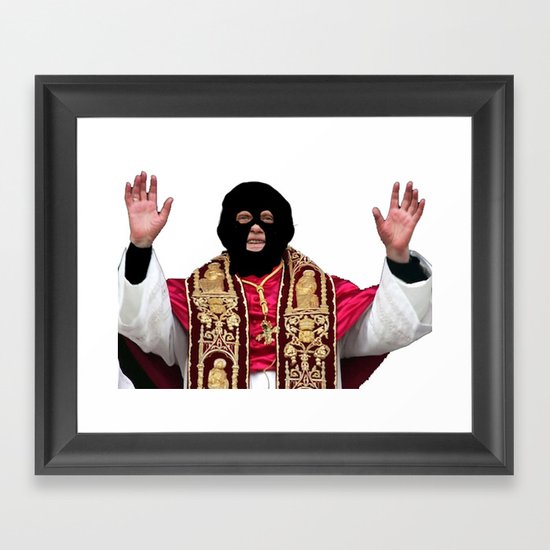 Holy Crap Framed Art Print