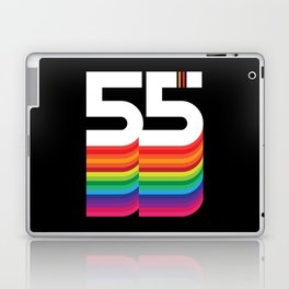 55 Years "birthday" Laptop Skin