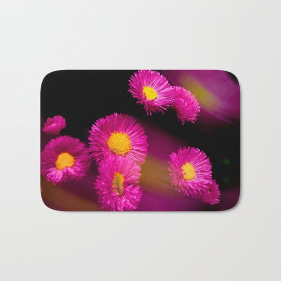 Pink stars Bath Mat