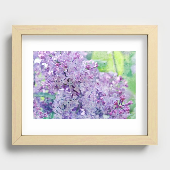 Yesterday's Lilac Recessed Framed Print