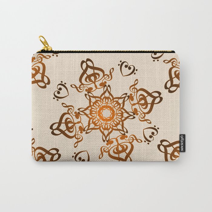 Musical Henna Carry-All Pouch