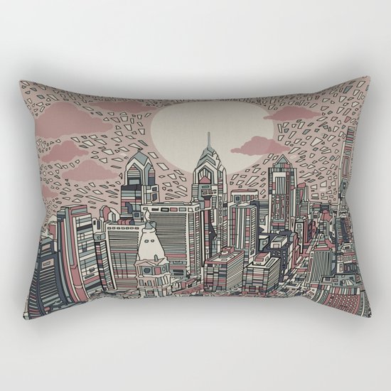 philadelphia Rectangular Pillow