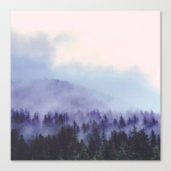 Purple Fog Canvas Print