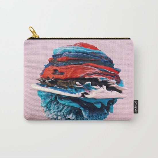 ACRYLIC BALL ABSTRACT // 3D ABSTRACT Carry-All Pouch
