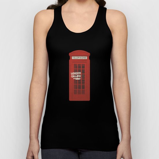London calling Unisex Tank Top