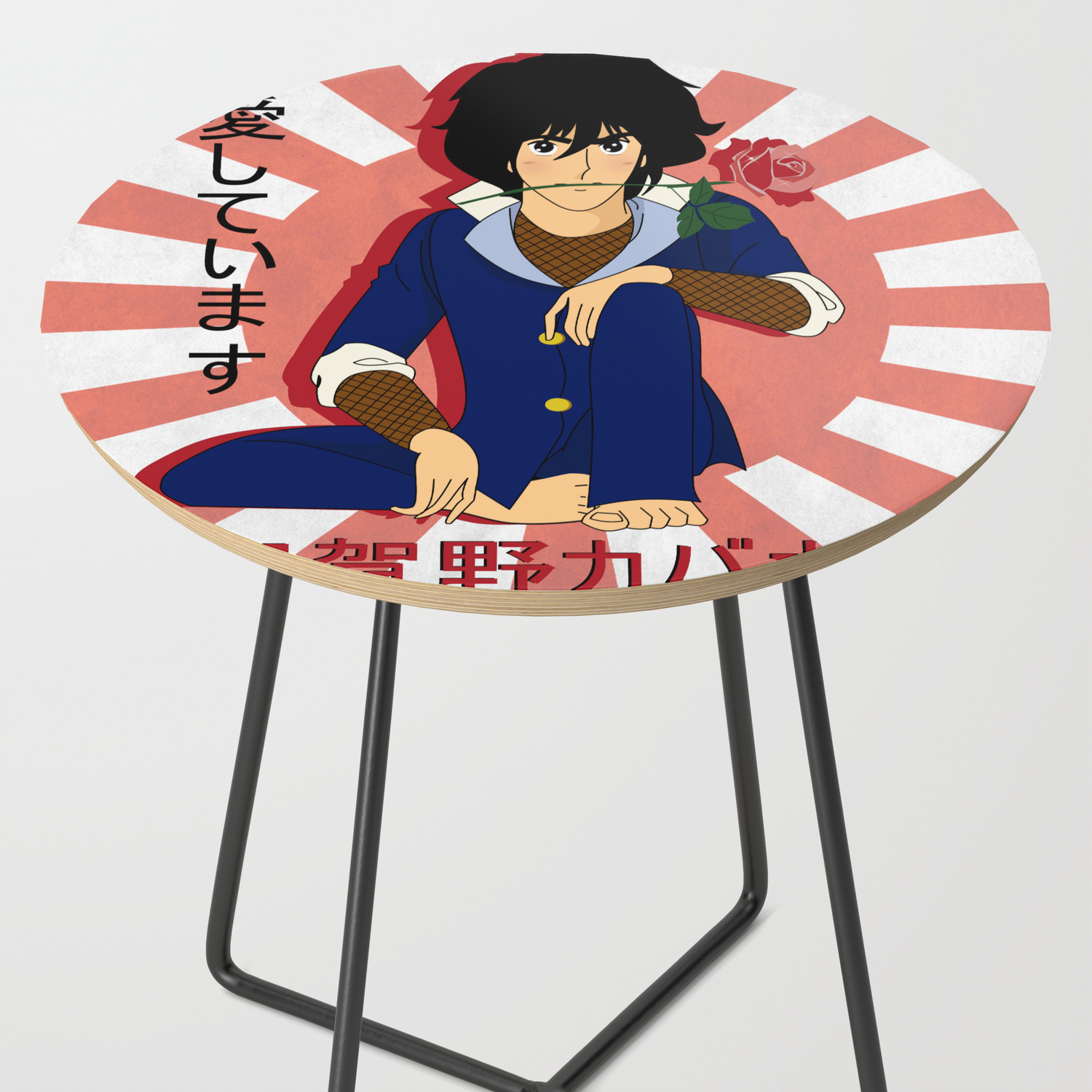 Get Wallpaper Igano Kabamaru Side Table By Orphen5 Society6 Desktop Wallpaper