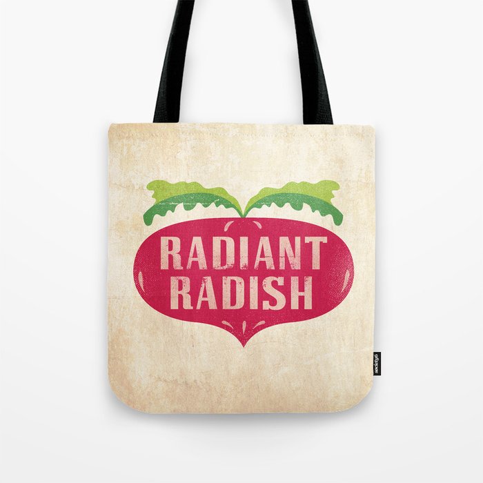 Radiant Radish Tote Bag