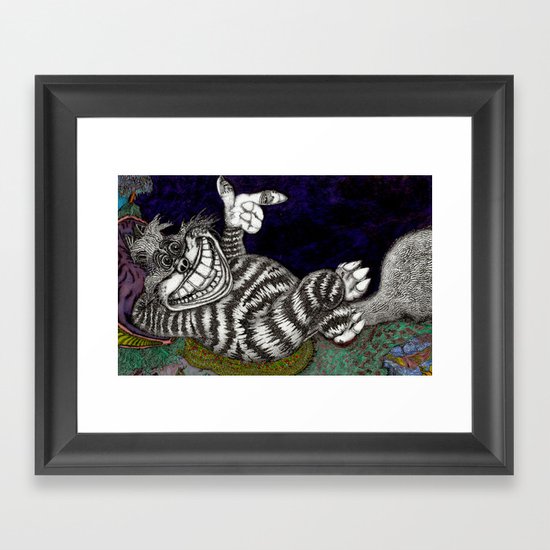 Cheshire Cat HiDef Framed Art Print