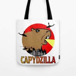 Capydzilla  Tote Bag